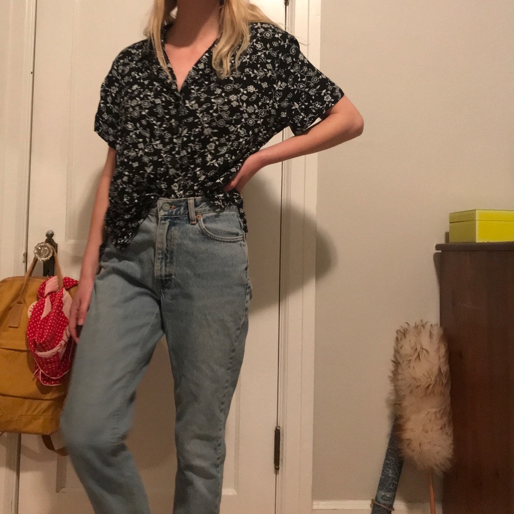 Vintage button down top - Picture 2 of 2